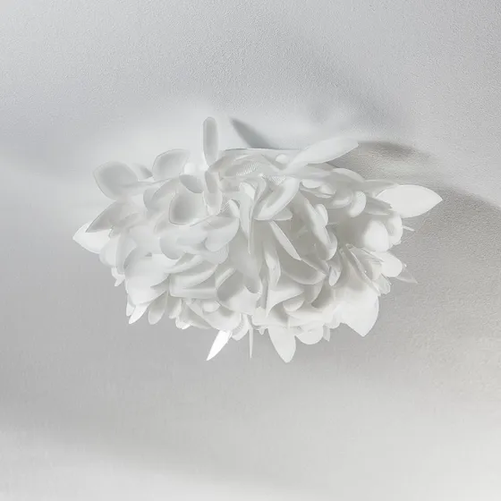 Slamp Veli Foliage Mini Kinkiet, Ø 36 cm, Biały