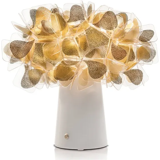 Lampa stołowa Slamp Clizia Mama Non Mama LED złota/biała