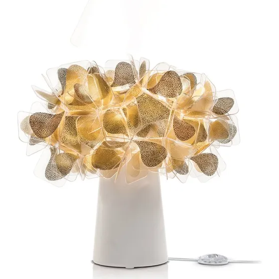 Slamp Clizia Mama Non Mama Lampa Stołowa Gold/White