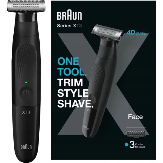 Braun XT3100 BLK/BLK Trymer Mski do Zarostu