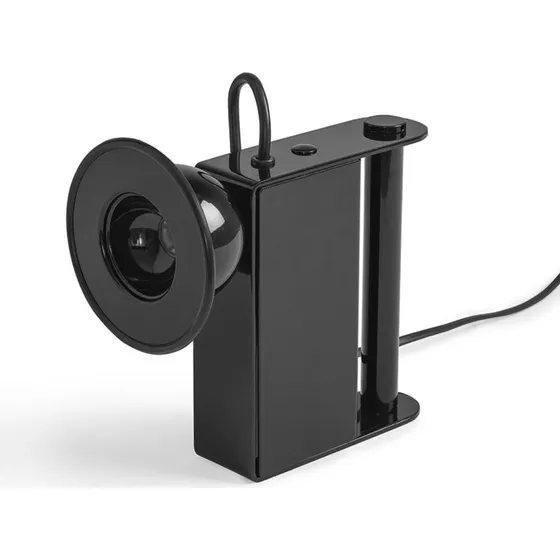 Lampa stołowa LED Stilnovo Minibox, czarna