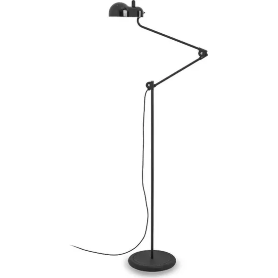 Lampa stojąca Stilnovo Topo LED, czarna, 140 cm