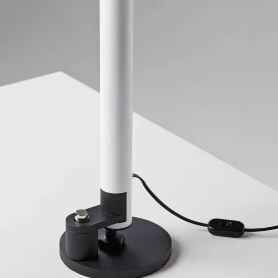 Stilnovo Periscopio Lampa stołowa, biała, 68 cm, metal