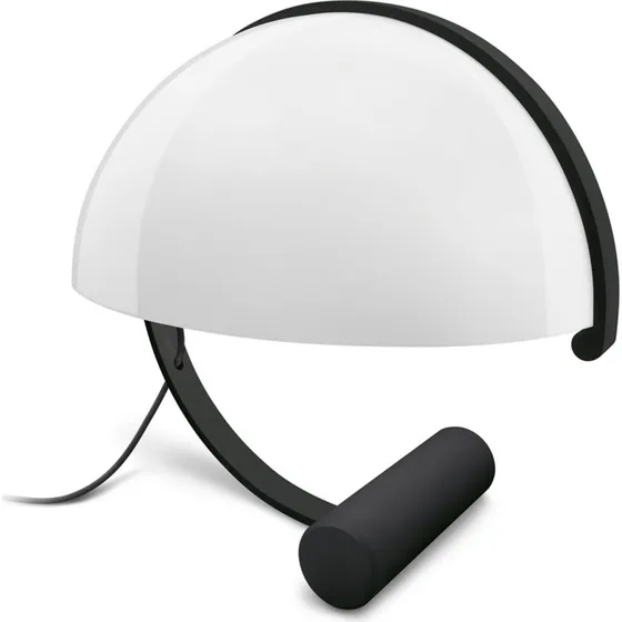 Lampa stołowa Stilnovo Meta LED, czarna, 37,5 cm