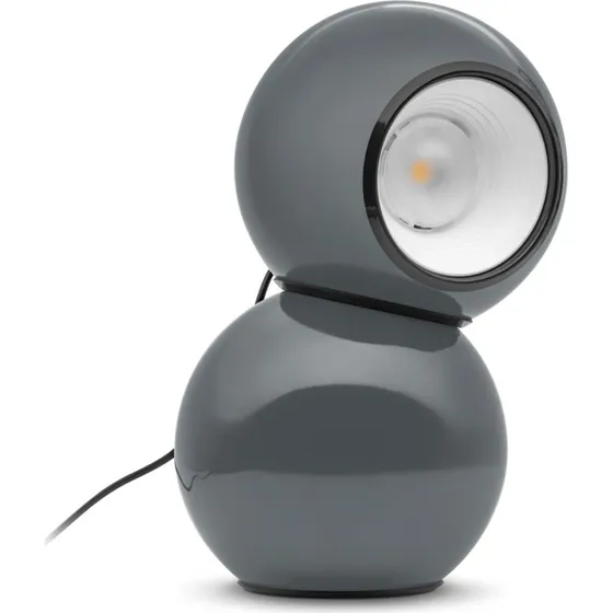 Lampa stołowa LED Stilnovo Gravitino, szara, 24,9 cm
