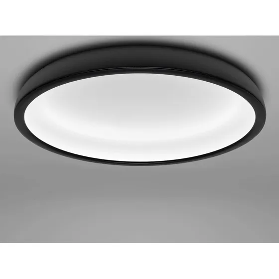 Stilnovo Reflexio Lampa Sufitowa LED, Ø 46 cm, Czarna