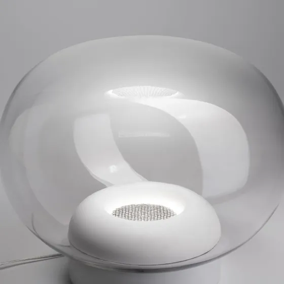 Stilnovo La Mariée Lampa stołowa LED szklana, 28,5 cm