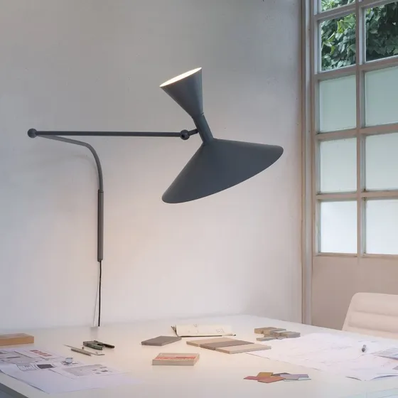 Nemo Lighting Kinkiet Lampe de Marseille, szary matowy