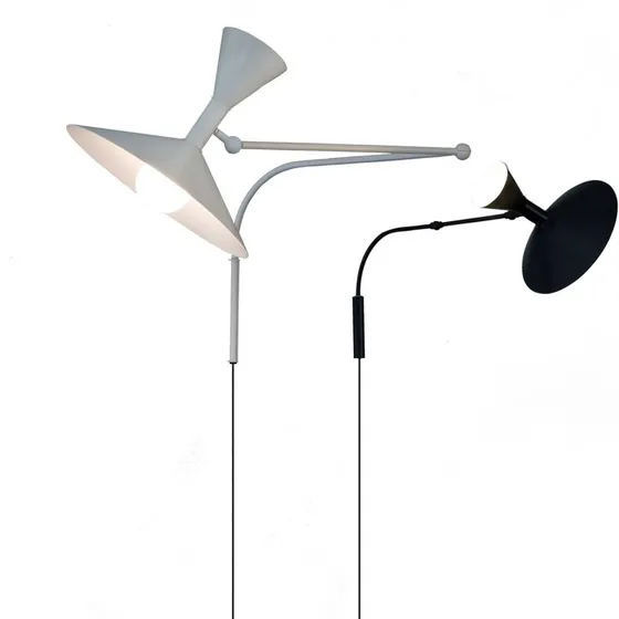 Nemo Lighting Kinkiet Lampe de Marseille, czarny