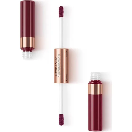 KIKO Milano Matte & Shiny Duo Liquid Lip Colour 08 Through the Looking Glass 7ml