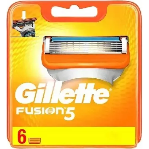 Gillette Fusion 5 Wkady Ostrza 8 szt. - 100% orygina