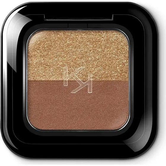 KIKO Milano Bright Duo Eyeshadow 04 Universal Beige / Warm Gold 1.8g