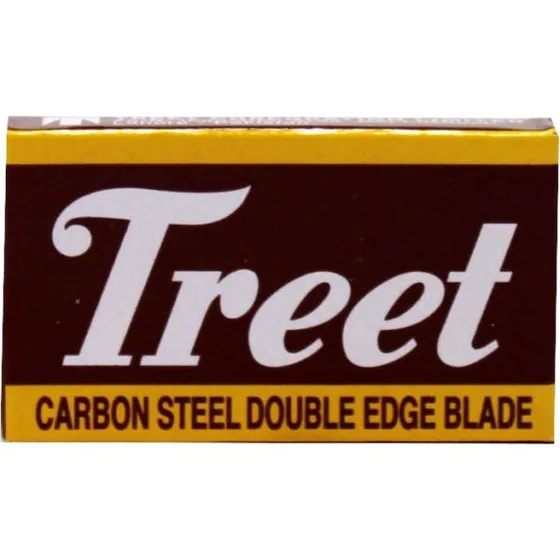 Treet Carbon Black Steel 10 szt. żyletki do golenia