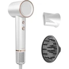 UWANT H100 Suszarka do wosw 1500W z jonizacj i dyfuzorem, biaa