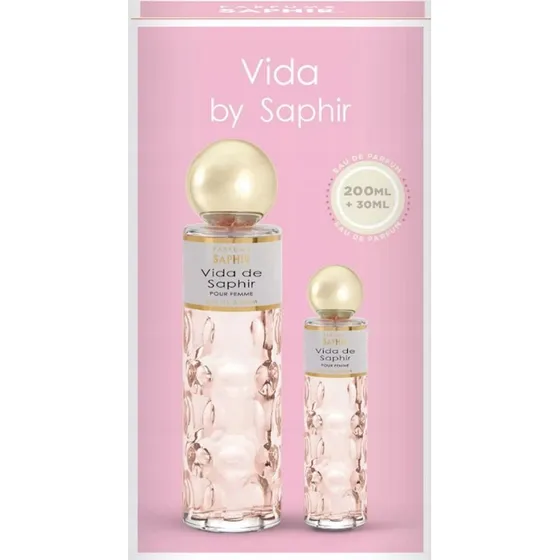 Saphir Vida de Saphir Pour Femme zestaw perfum 200ml + 30ml