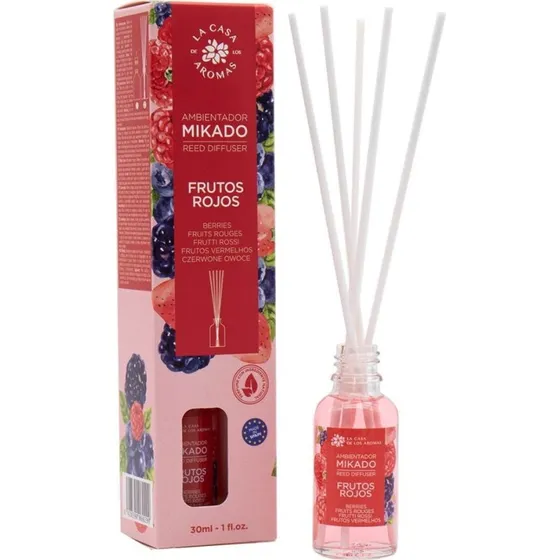 La Casa de los Aromas Mikado Patyczki Zapachowe Czerwone Owoce 30ml