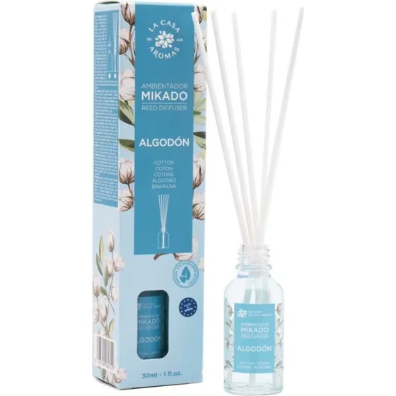 La Casa de los Aromas Mikado Bawełna 30ml - Patyczki Zapachowe
