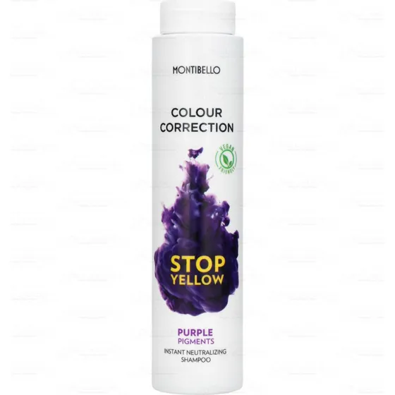 MONTIBELLO Colour Correction Stop Yellow Shampoo 300ml