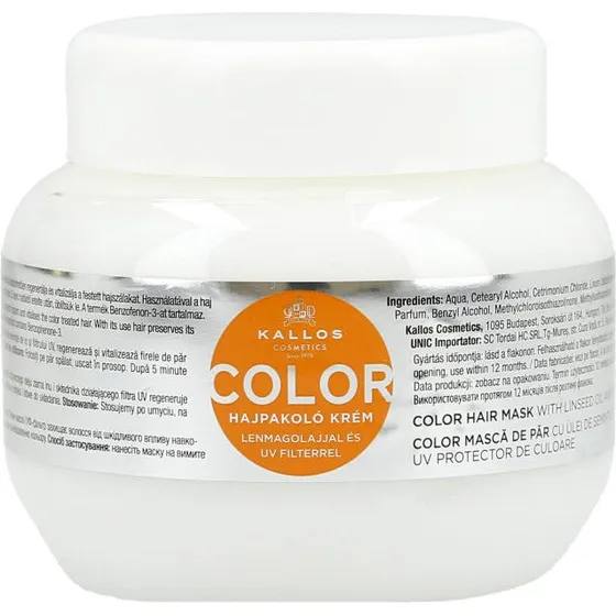 Kallos Color Maska do wosw farbowanych 275ml