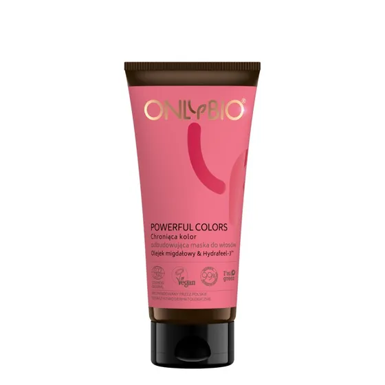 ONLYBIO Powerful Colors Chroniąca kolor maska do włosów 200 ml