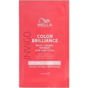 Wella INVIGO Color Brilliance Maska do wosw cienkich i normalnych 15 ml