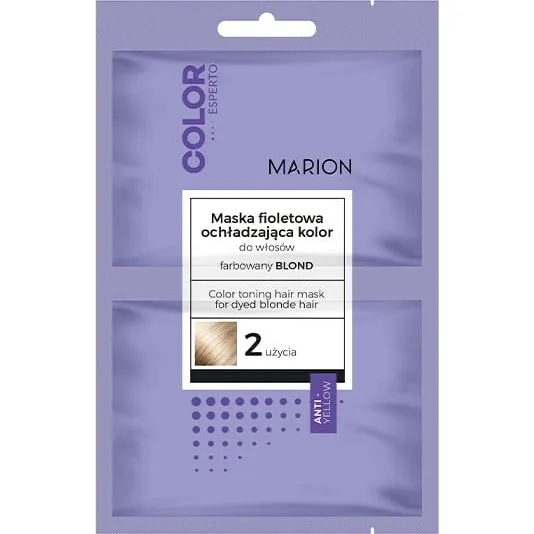 Marion Color Esperto Blond Maska Fioletowa 40 ml