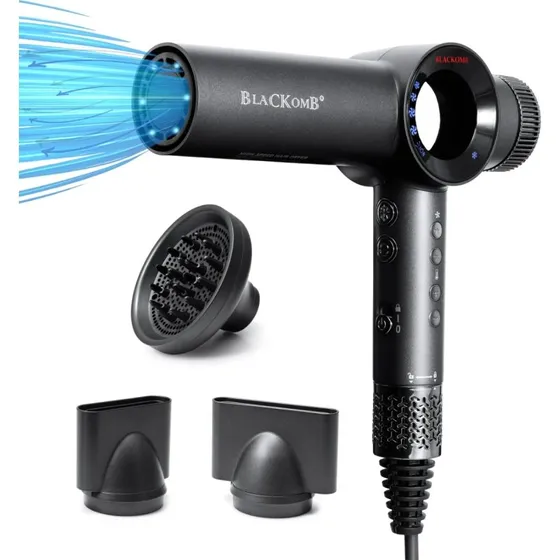 BlacKomb Suszarka Do Wosw 1900W z Jonami Ujemnymi, 290g