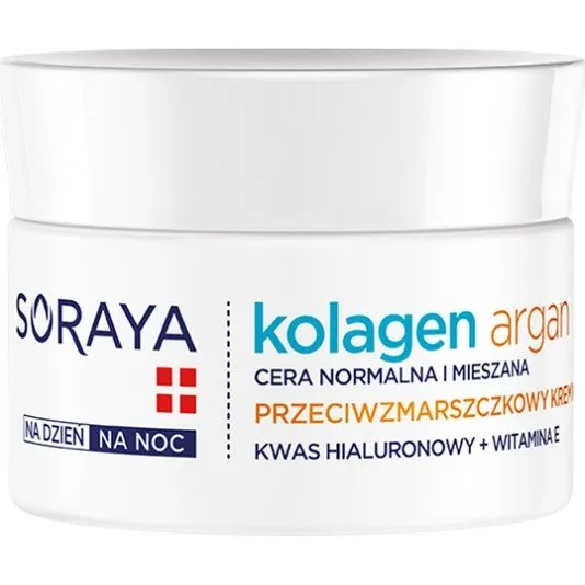 Soraya Kolagen Argan Przeciwzmarszczkowy Krem 50 ml