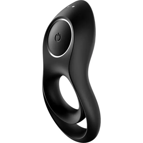 Satisfyer Legendary Duo wibrujący pierścień na penisa Black