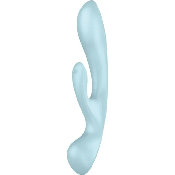 Satisfyer Triple Oh wielofunkcyjny wibrator Light Blue
