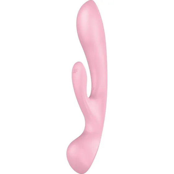 Satisfyer Triple Oh wibrator wielofunkcyjny Light Pink