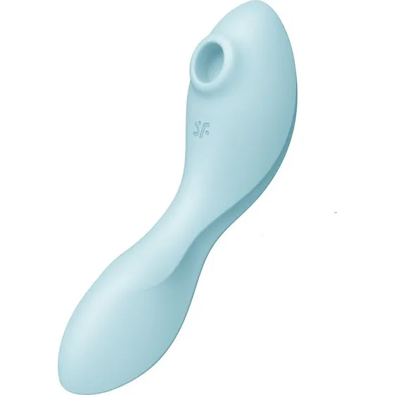 Satisfyer Curvy Trinity 5+ stymulator łechtaczki i punktu G Blue