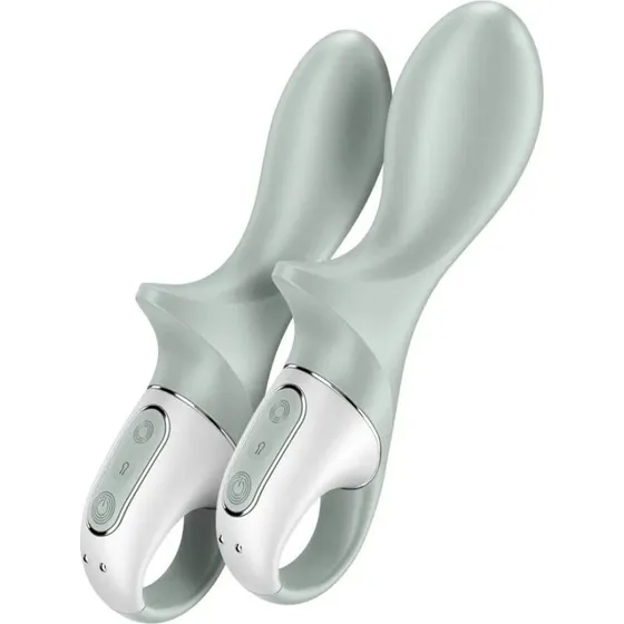 Satisfyer Air Pump Booty 3 wibrator z pompką Gray/Green