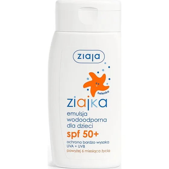 Ziaja Ziajka Emulsja Wodoodporna Dzieci SPF50 125ml