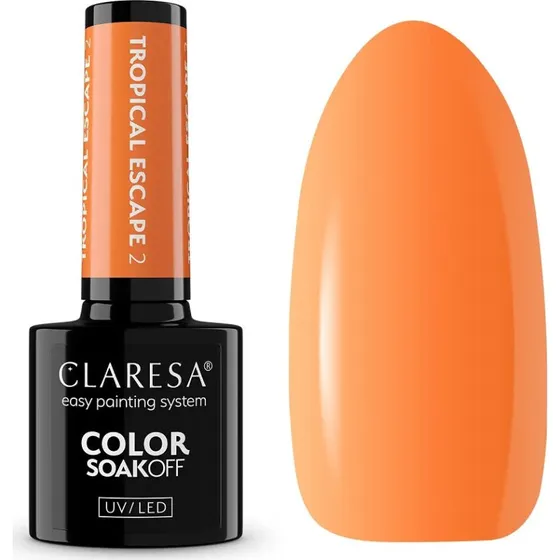 Claresa Color Soak Off Tropical Escape lakier hybrydowy 5g 7
