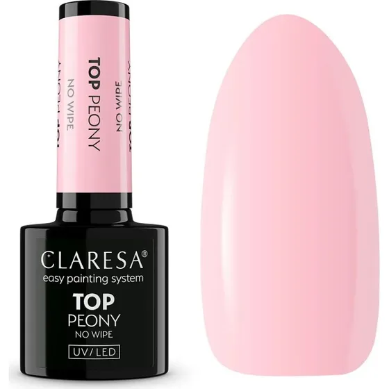 Claresa Top Peony No Wipe top hybrydowy 5g