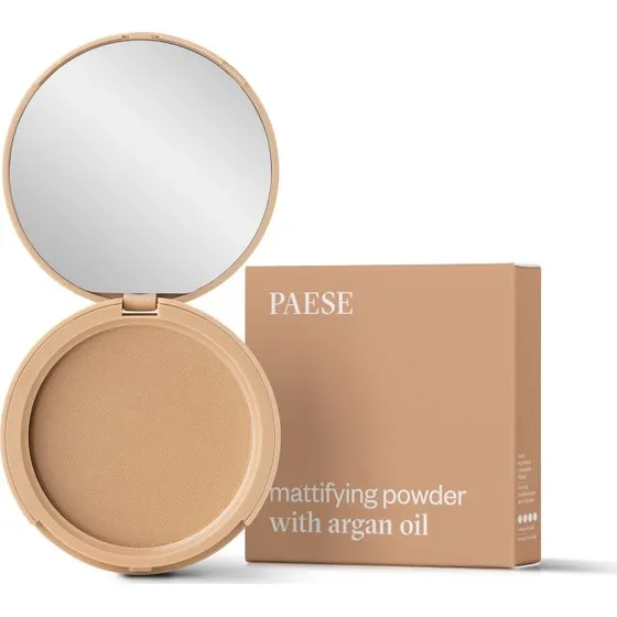 Paese Puder Matujący z Olejem Arganowym Nr 4 8g