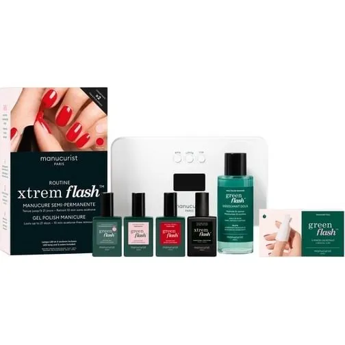 Manucurist XTREM Flash Routine - Zestaw do domowego manicure