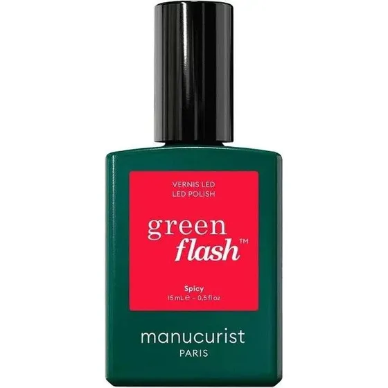 Manucurist Green Flash Spicy - Lakier do paznokci LED 15ml