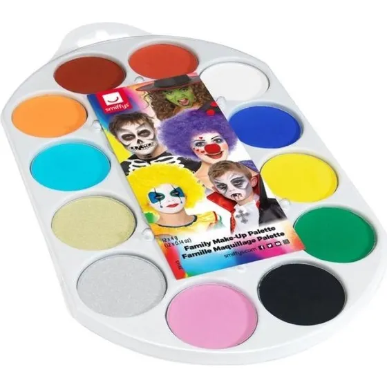 Buzi Farby do Malowania Twarzy 12 Kolorw 12x4g