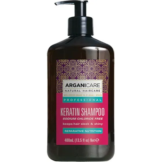 Arganicare Keratin Szampon do włosów z keratyną 400ml