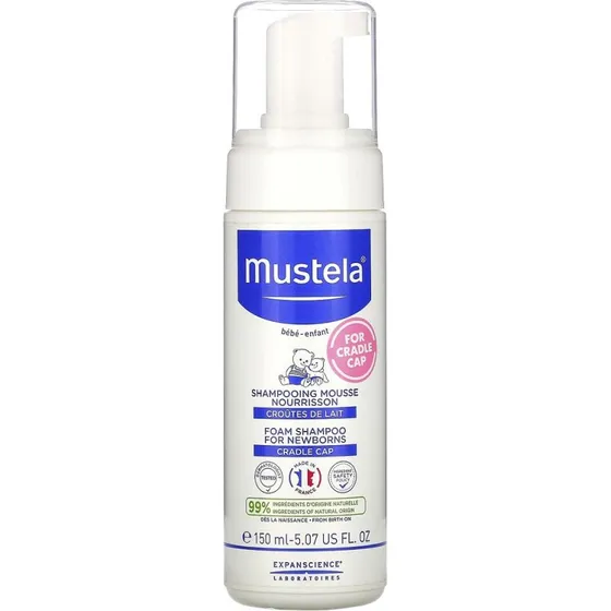 Mustela Foam Shampoo Szampon w piance dla niemowląt 150ml