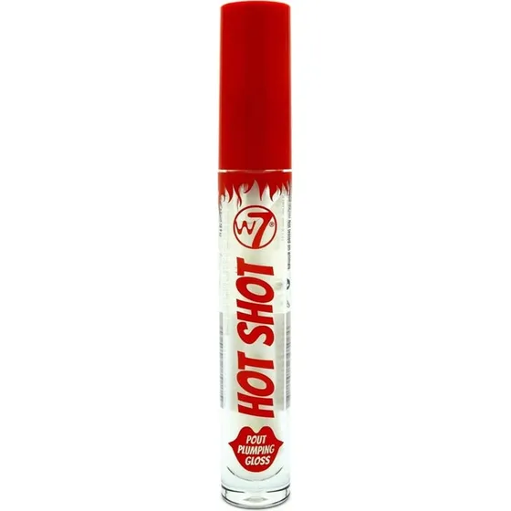 W7 Hot Shot Ultra Plumping Gloss 2,5 ml przezroczysty