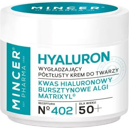 Mincer Pharma Hyaluron No 402 Krem Wygładzający 50+ 50ml