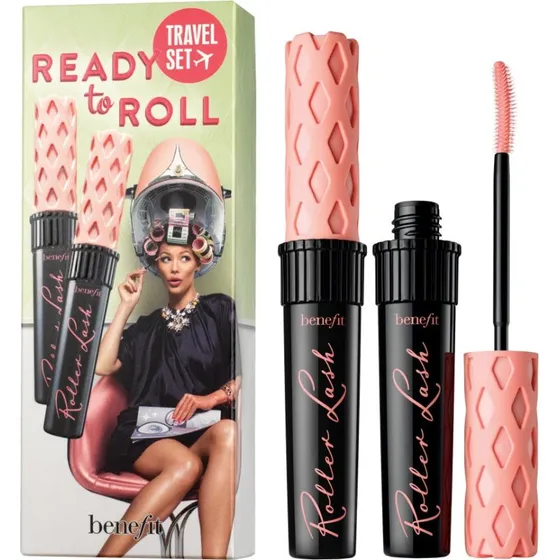 Benefit Ready To Roll Travel Set - Zestaw Roller Lash Black 2x8.5g