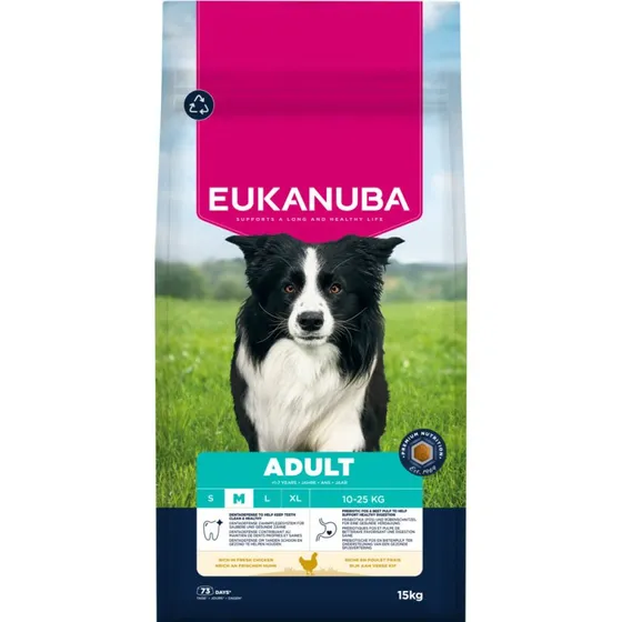 Eukanuba Adult Medium Breed Kurczak - Sucha Karma dla Psa 15 kg