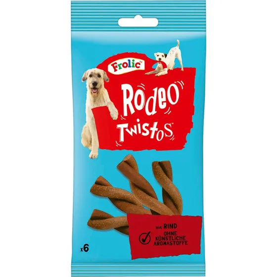 Frolic Rodeo Twistos Wołowina, 18 x 6 szt.