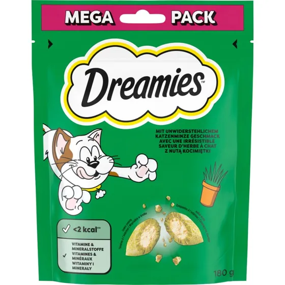 Dreamies Kocimiętka - Przysmak dla kota, 3 x 180 g