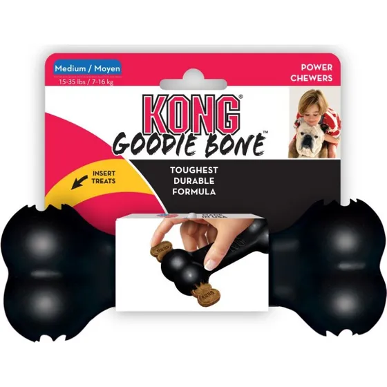 KONG Extreme Goodie kość - M (6,5 cm)