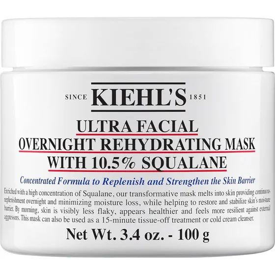 Kiehl's Ultra Facial Overnight Rehydrating Mask, 100 ml